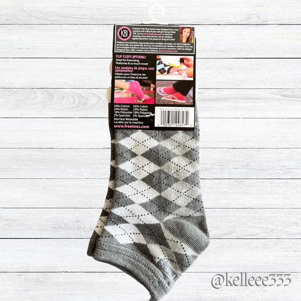 💕Host Pick💕 NWT Freetoes Socks One Size - Picture 4 of 5